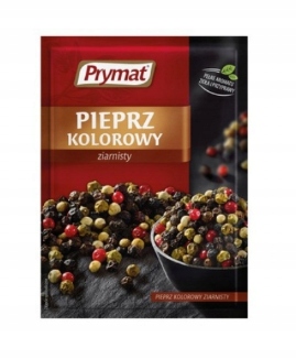 Pieprz kolorowy ziarnisty Prymat 15 g