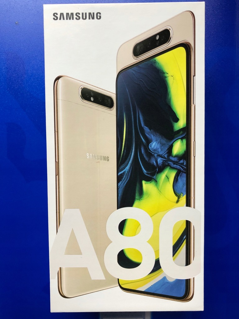 Купить Телефон Samsung Galaxy A80 новый ангел золотой fv pl: отзывы, фото и  характеристики на Aredi.ru (11301714973)