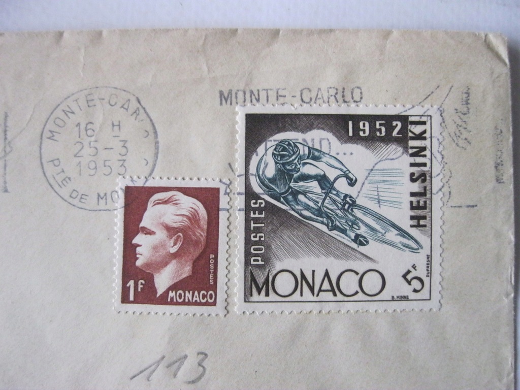 Całosc -MONACO -1953 r.