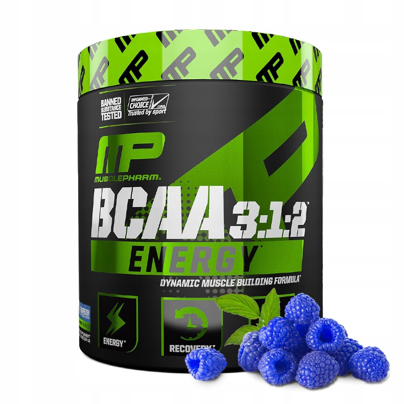 MUSCLE PHARM BCAA ENERGY 3:1:2 270G KOFEINA REG r