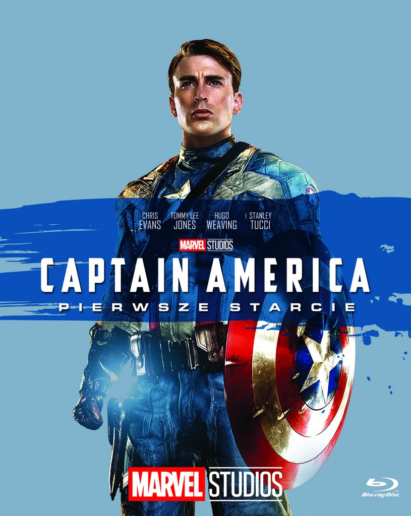 Captain America. Pierwsze starcie, Blu-ray