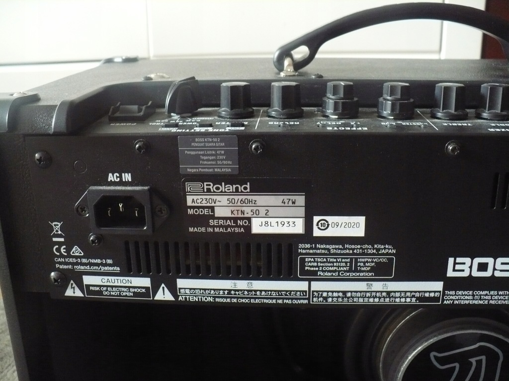 wzmacniacz Boss Katana 50 MK2 + footswitch piec 12342093319