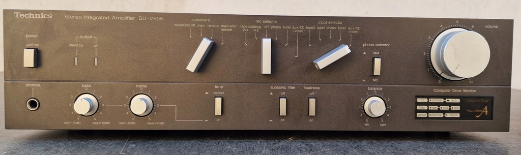 Wzmacniacz Technics SU-V505 uszkodzony