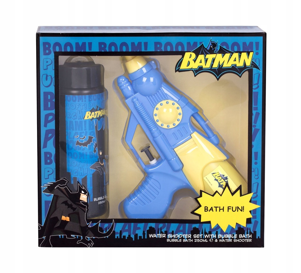 DC Comics Batman Pianka 250ml + Pistolet Na Wodę