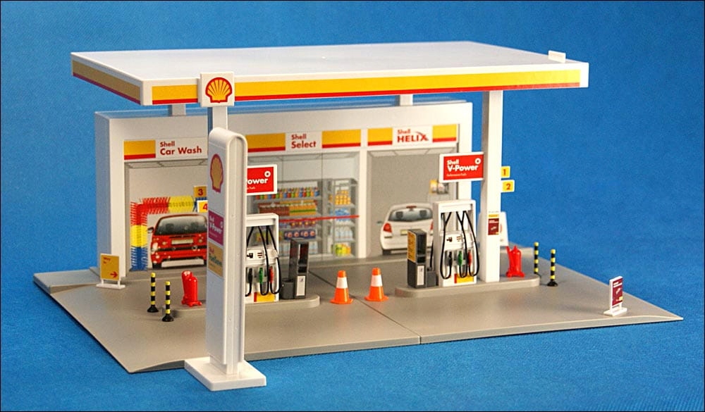Zabawka Stacja paliw Shell (BBurago)