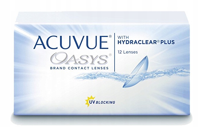 SOCZEWKI DWUTYGODNIOWE ACUVUE OASYS + 8.00 szt 12