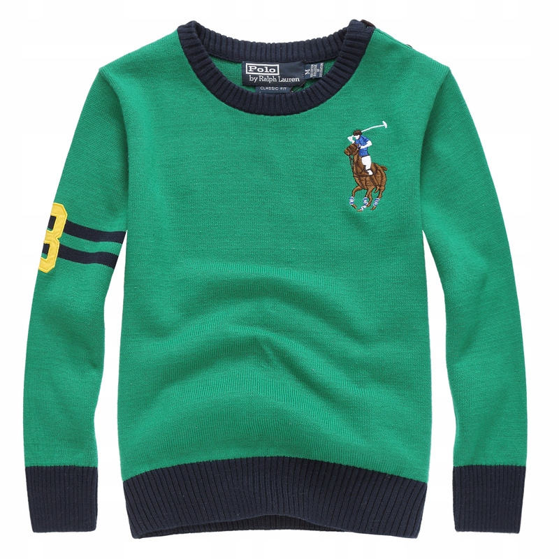 160 Bluza Sweterek Dziecięcy 9 chłopiec polo pp