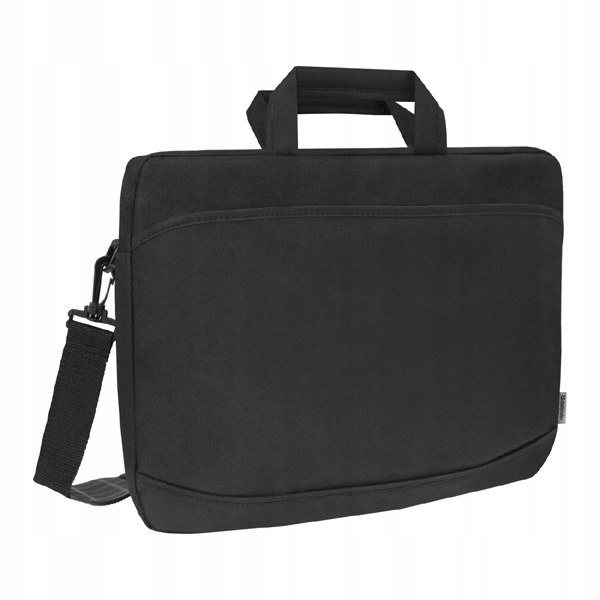 Torba na notebook 17", Monte, czarna, poliest