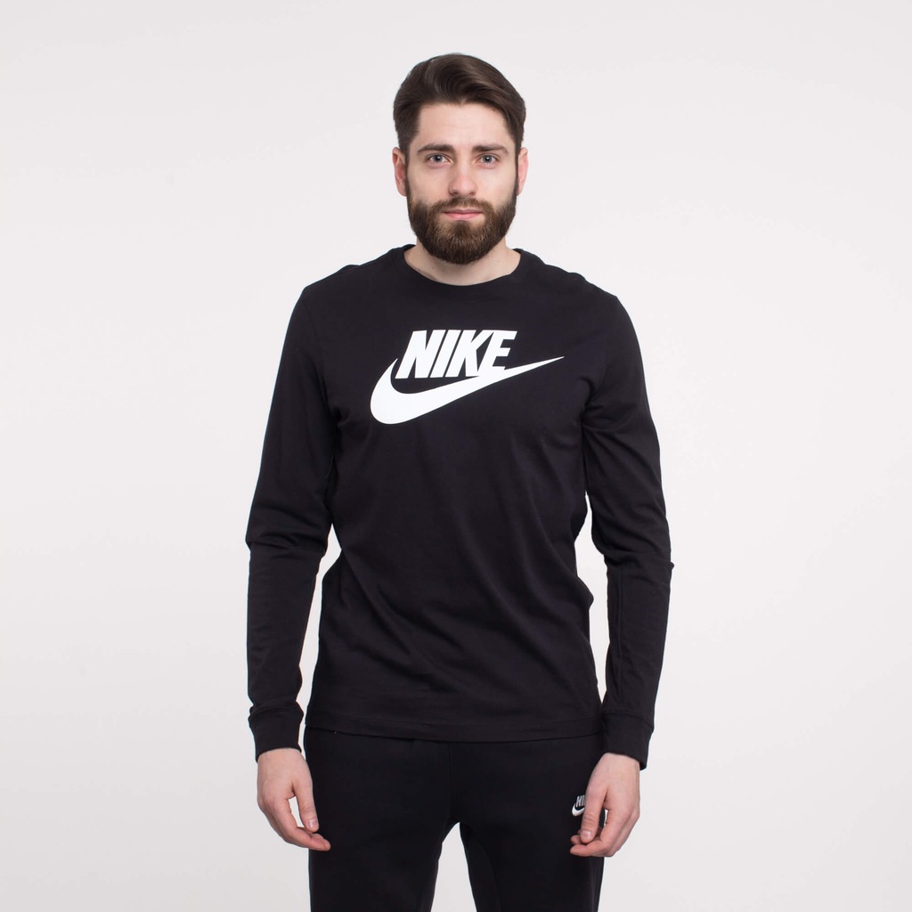 Nike NSW LS TEE ICON FUTURA CI6291-010 M