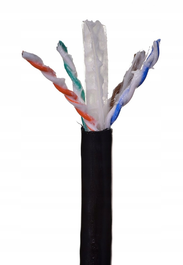 Kabel U/UTP A-LAN zewnętrzny, żelowany 24 AWG KI