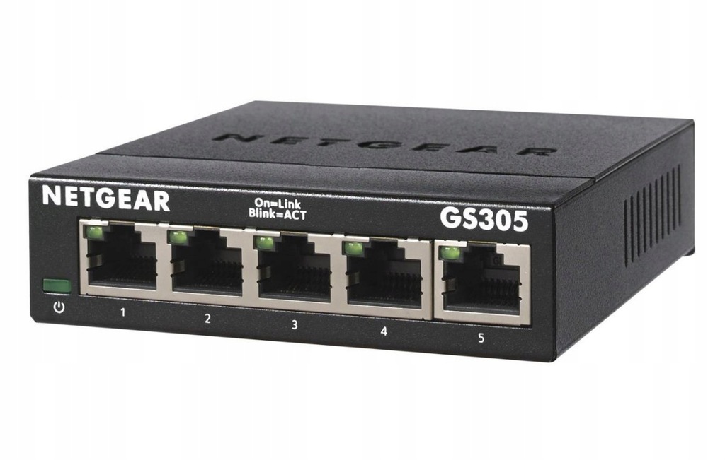 NETGEAR Switch NETGEAR GS305-300PES (5x 10/100/100