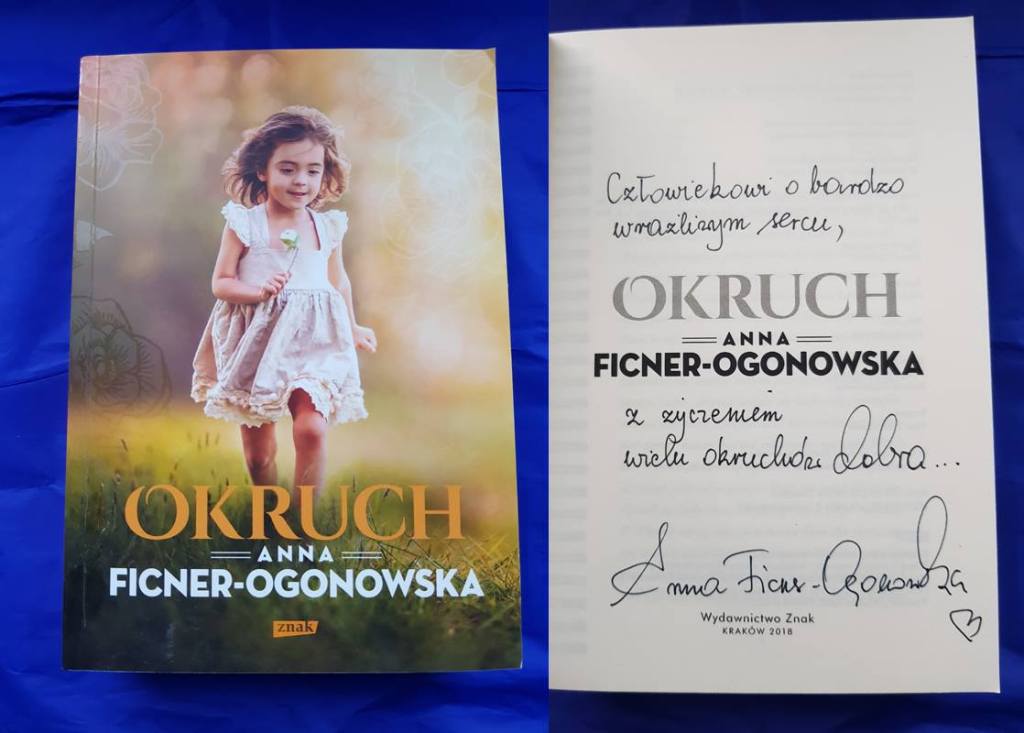Okruch, A. Ficner-Ogonowska ze specjalną dedykacją
