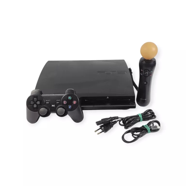 KONSOLA PLAYSTATION 3 SLIM 320GB PAD + MOVE PS3