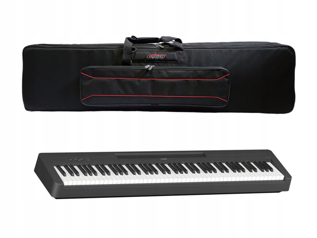 PIANINO CYFROWE YAMAHA P-145 + POKROWIEC