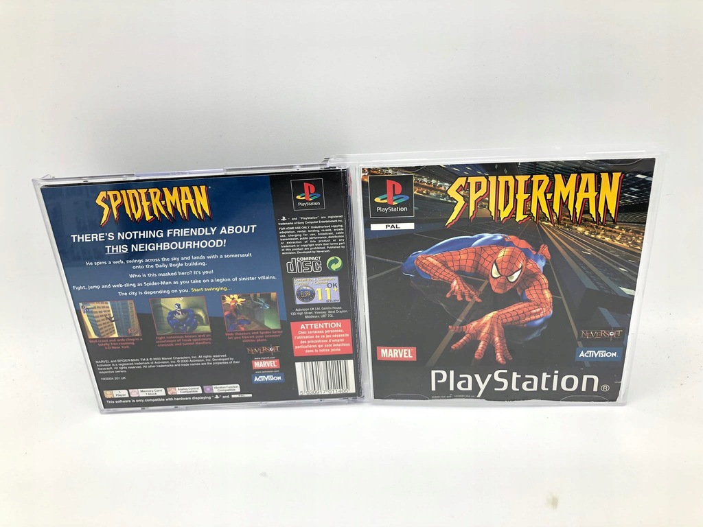 Gra Spider-Man Sony PlayStation (PSX)