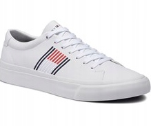 TOMMY HILFIGER MĘSKIE TRAMPKI SKÓRZANE 45 1BYE