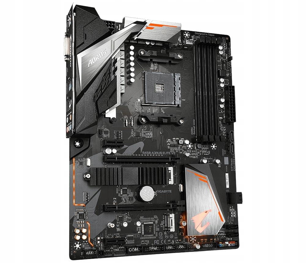 Gigabyte Płyta główna Gigabyte B450 AORUS ELITE V2