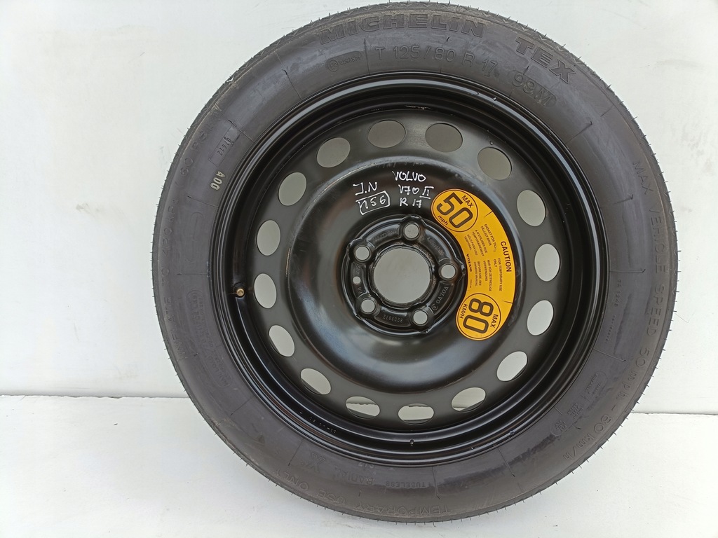 Volvo S80 I V70 II S60 I KOŁO DOJAZDOWE dojazdówka 125/80 R17 9209872