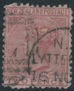 New Zealand two pence - Victoria