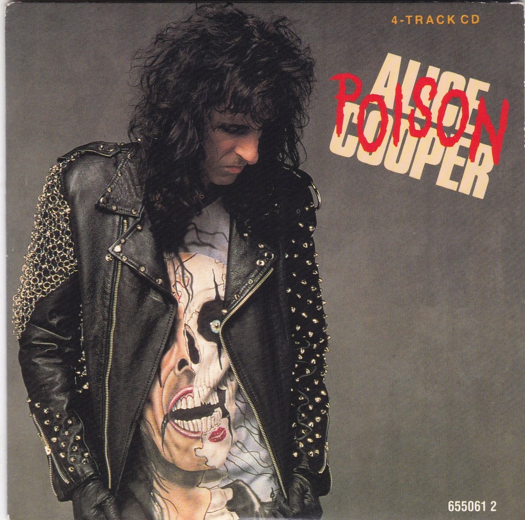 Alice Cooper - Poison / UK CD SINGLE NM