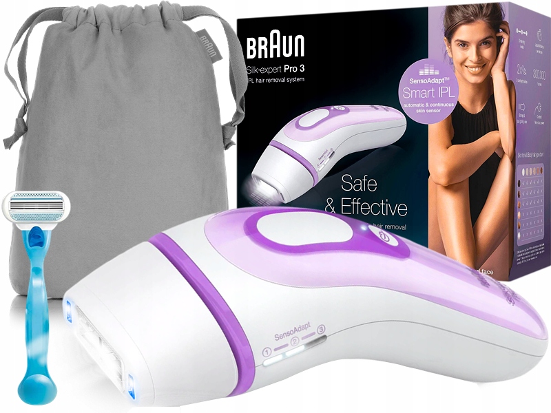 DEPILATOR LASEROWY PL BRAUN SILKEXPERT PRO3 300kF 10430232386
