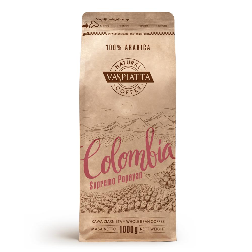 Kawa vaspiatta natural colombia supremo 1000g