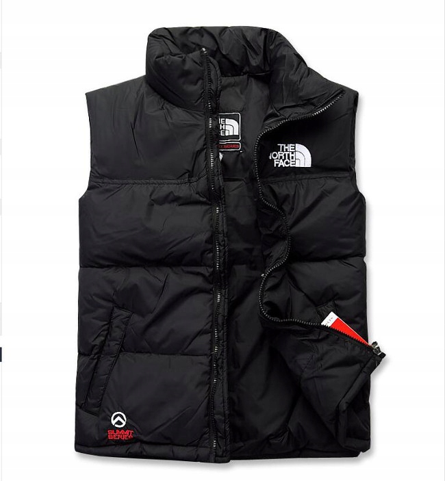 Modny BEZRĘKAWNIK NORTH FACE Czarny rozmiar XL