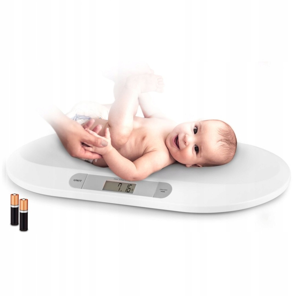Waga dla niemowląt elektroniczna BW-141 biała Berd