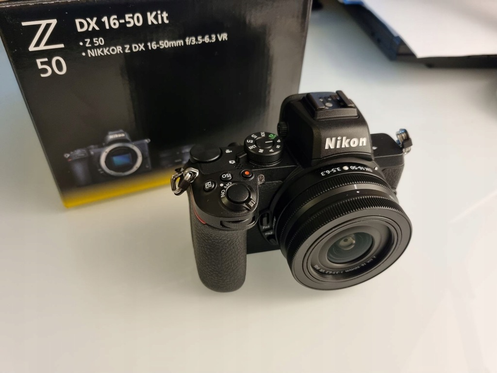 Nikon Z50 + Z DX 16-50 mm f/3.5-6.3 VR, gwarancja