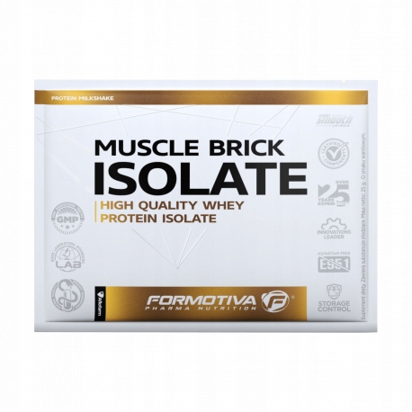 Formotiva Muscle Brick Isolate 25g czekolada