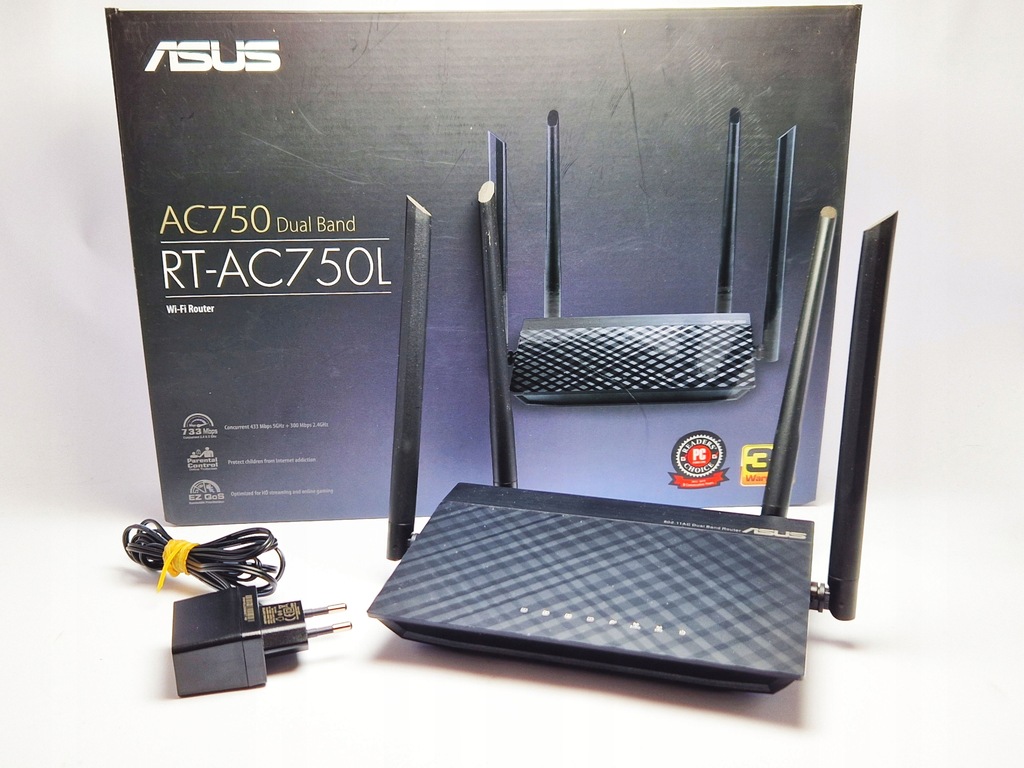 Router ASUS RT-AC750L AC750 1WAN 4LAN