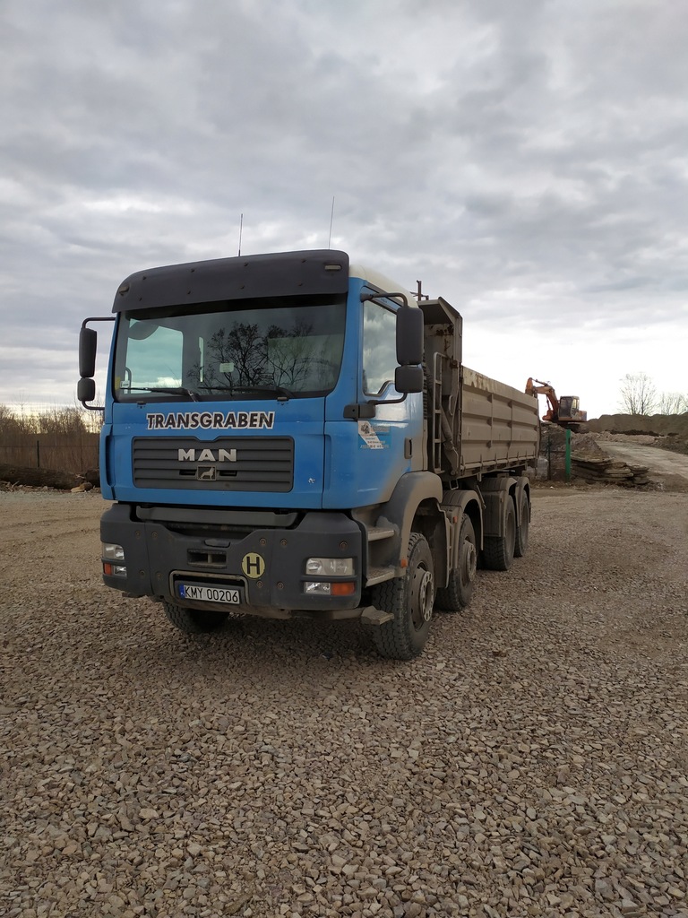 MAN TGA org. wywrot 3s 8x4 2003r.