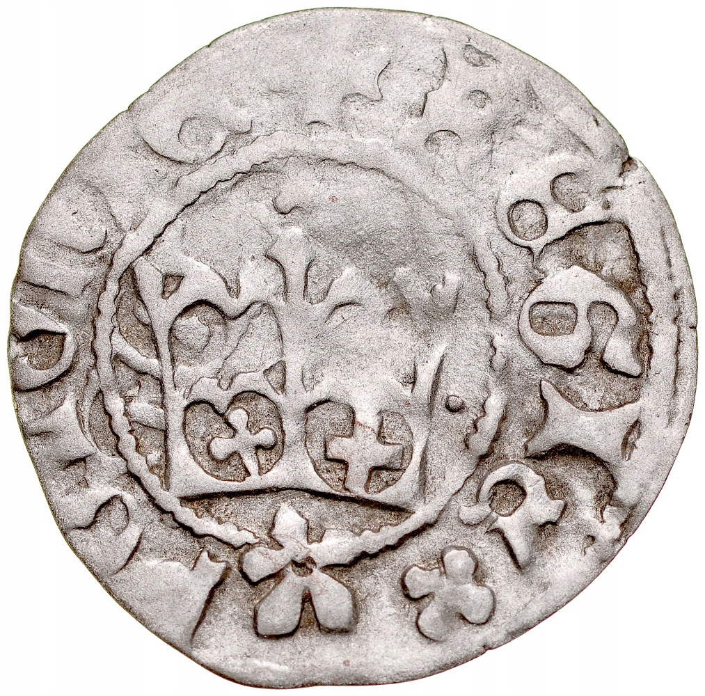 Półgrosz bez daty, Kazimierz Jagiellończyk, st 3