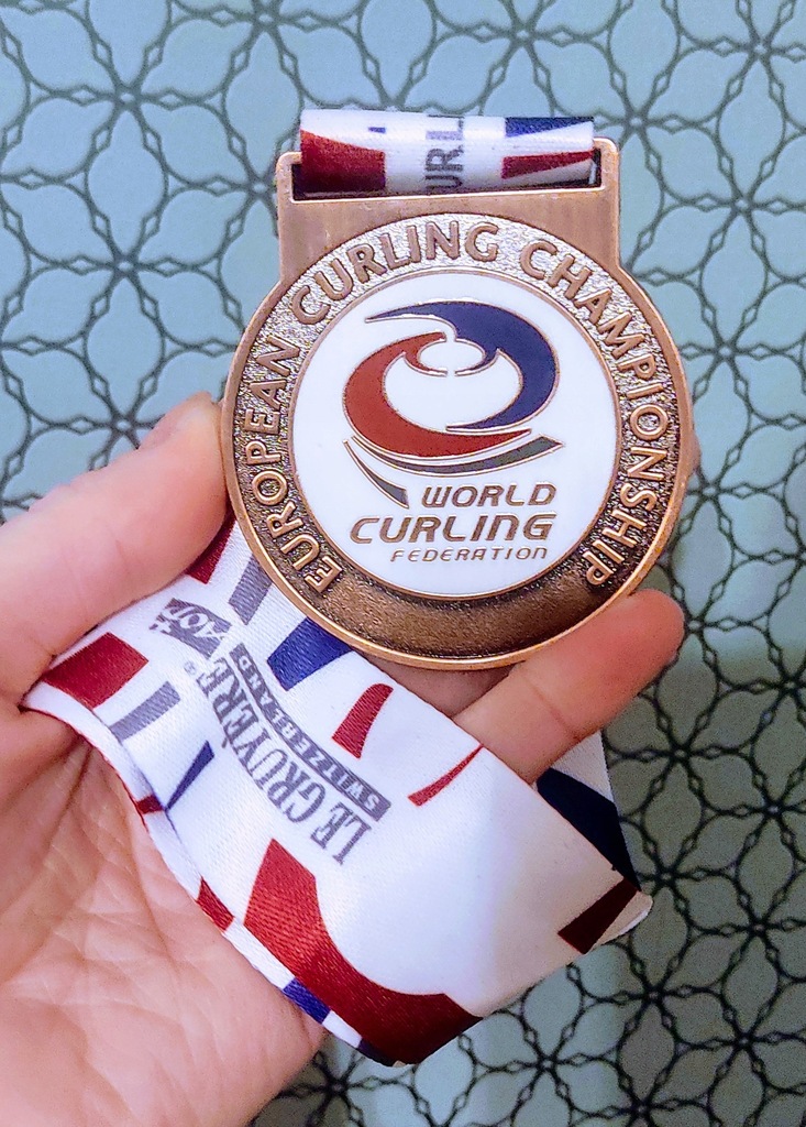 Brązowy medal Mistrzostw Europy w curlingu