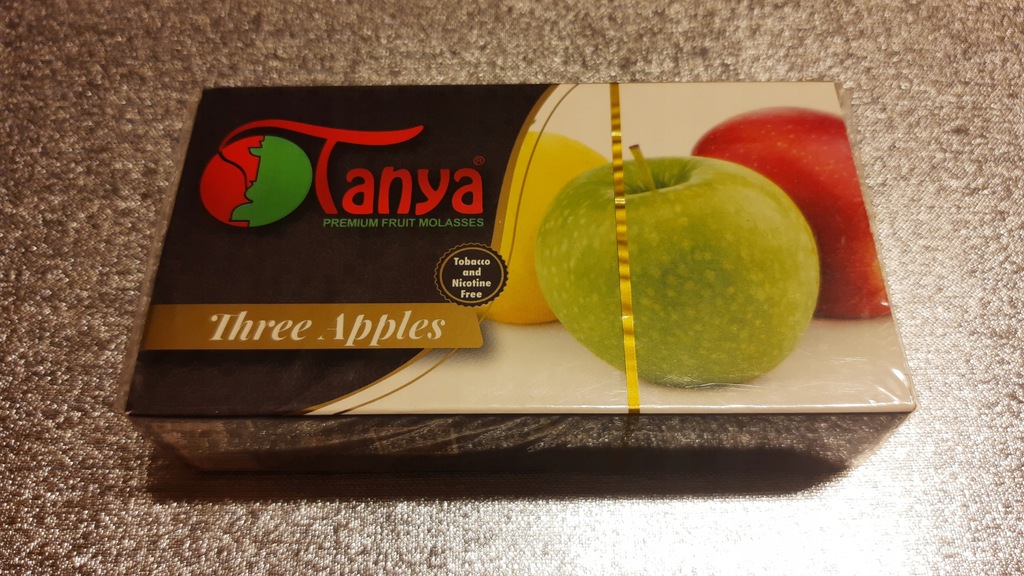 Melasa Shisha turecka Tanya dwa jabłka fajka wodna