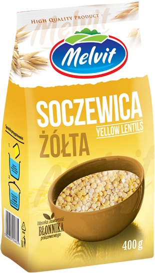 Melvit Soczewica żółta 400 g