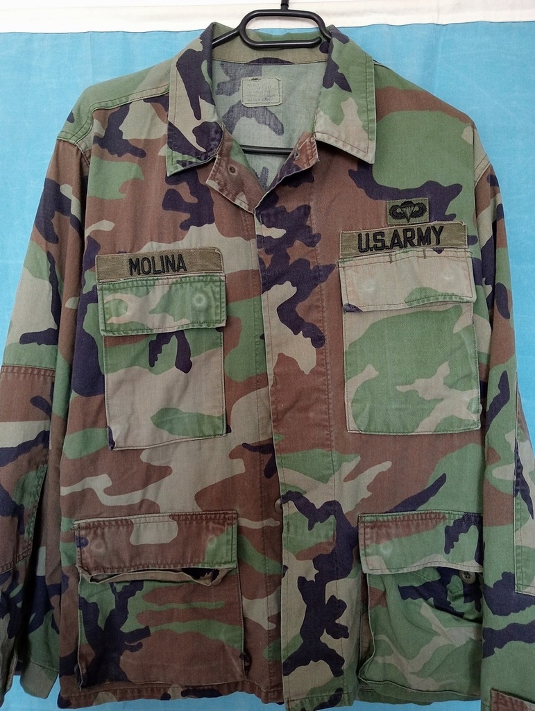 US ARMY BLUZA WOODLAND KAMUFLAŻ