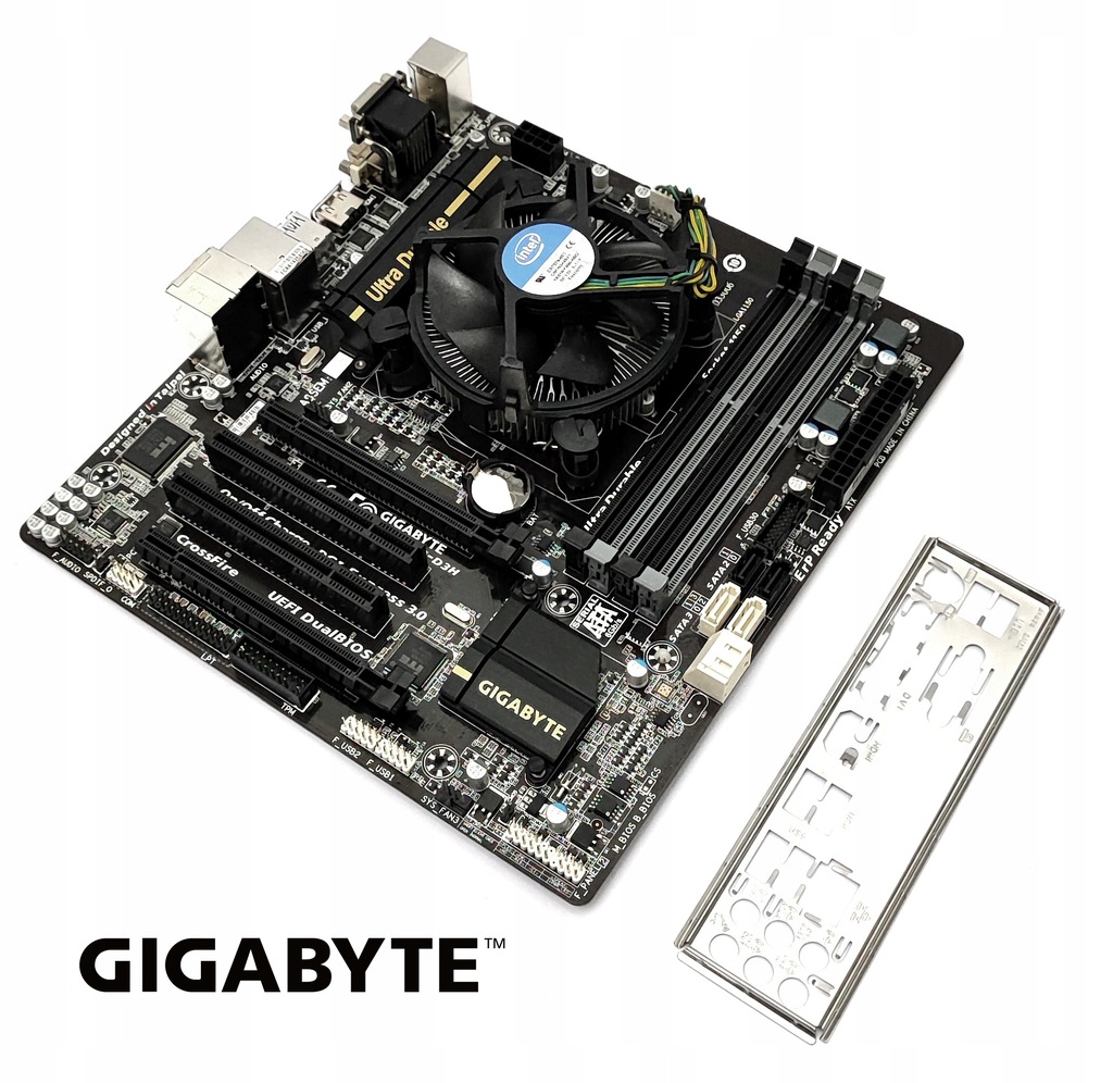 Gigabyte GA-B85M-D3H, DDR3, Gen.4 s1150 + chłodzenie/maskownica