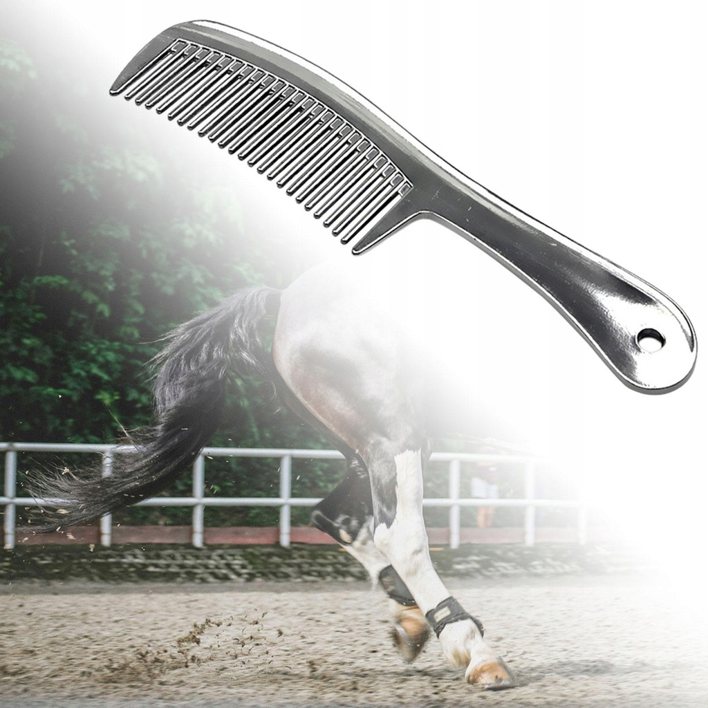 Horse Grooming Comb Handmade Removing Tangles Grooming Tool Mane and Tail
