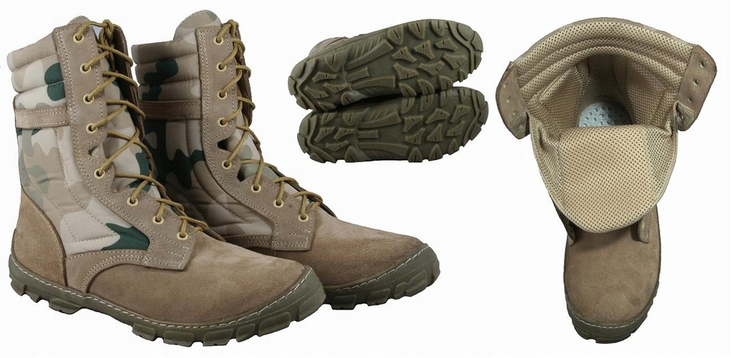 Buty Wojskowe Pustynne Polskie Taktyczne roz 40,5