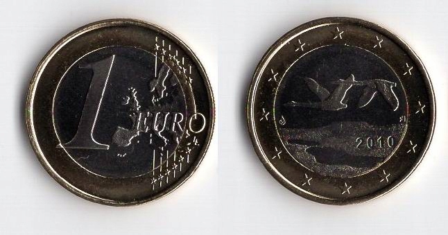 FINLANDIA 2010 1 EURO