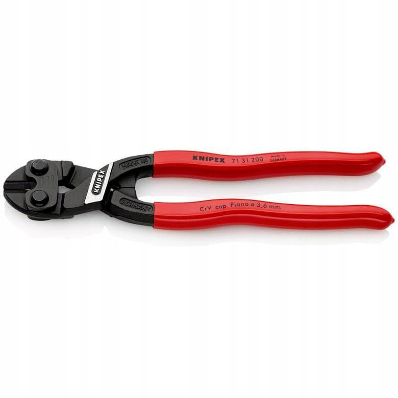 KNIPEX SZCZYPCE TNĄCE DO DRUTU 160mm COBOLT PRZEGU