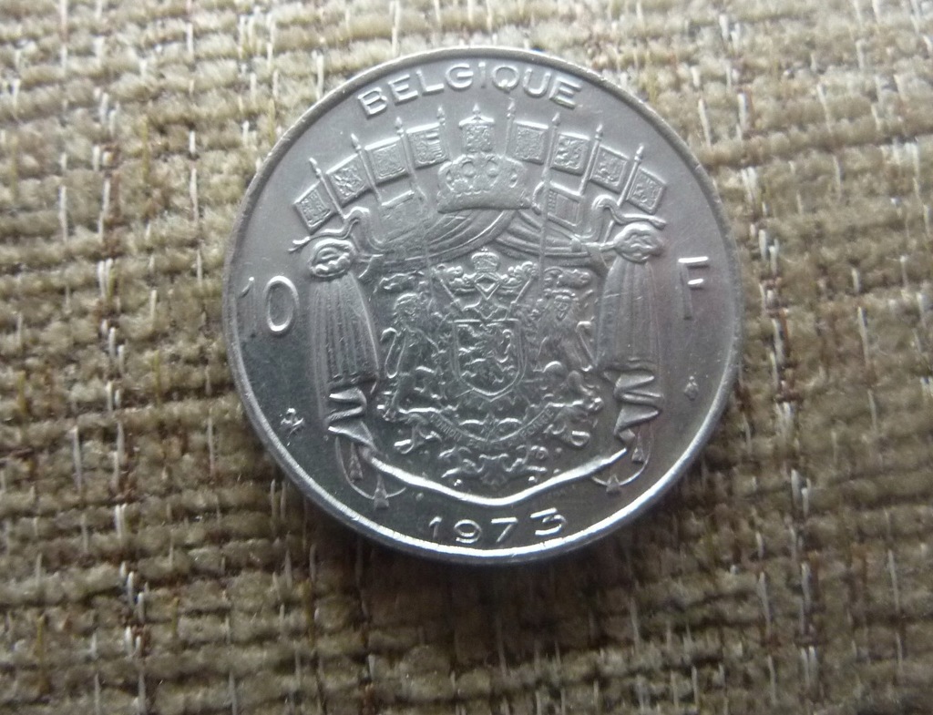10 franków 1973 rok. Belgia