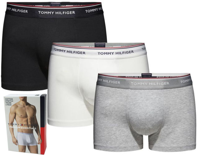 NOWE BOKSERKI KOMPLET 3-PAK TOMMY HILFIGER L