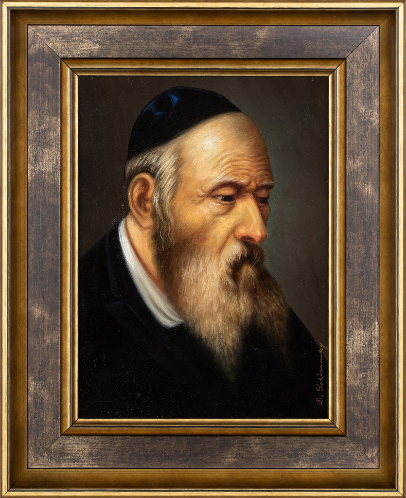 Beniamin SOKIRAŃSKI (1857-1953) Stary rabin