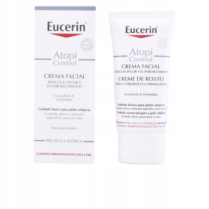 Eucerin AtopiControl Krem nawilżający do twarzy do skóry atopowej 50 ml