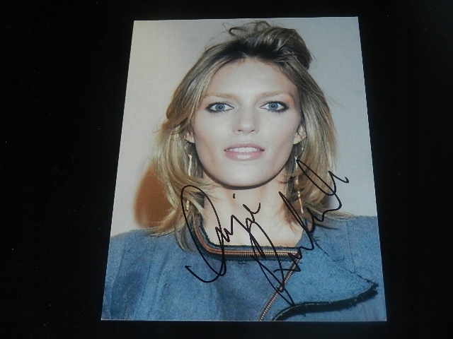 Autograf - Anja Rubik