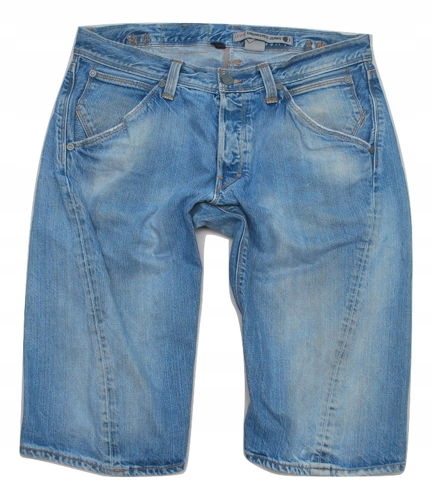 U Modne Wygodne Spodenki Jeans Levi's L z USA!!