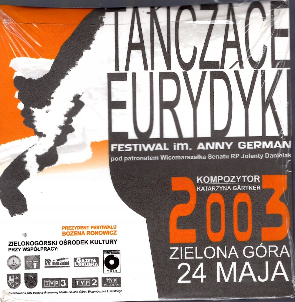 Tańczące Eurydyki Festiwal Anny German 2003 (CD)
