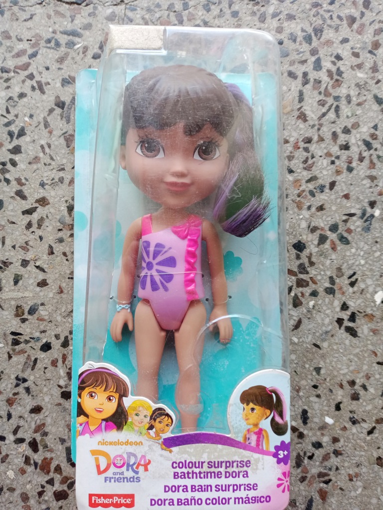 Lalka Kąpielowa Dora Fisher Price DGJ44 DGJ48